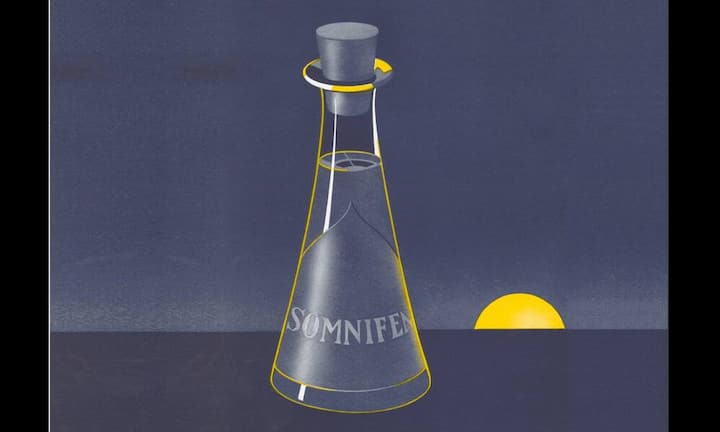 Roche: Somnifen hiess in den 1920er Jahren ein Schlafmittel des Pharmakonzerns. Ein solches brauchten die Roche-Anleger aber nicht: Ein Vierteljahrhundert Dividendensteigerungen liess sie auch so ruhig schlafen. (Bilder: PR)