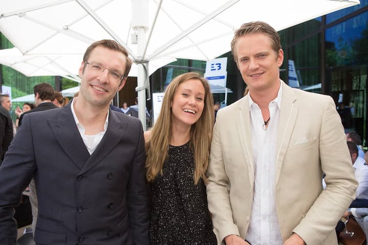 Stefan Haensel, IMG (Schweiz); Rachel Wolf, Ricola; Florian Zimmermann, Number8