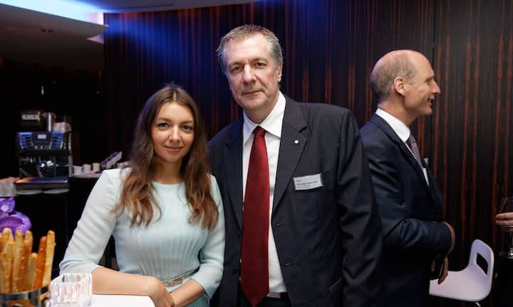 v.l.n.r. Anca Balan, Alexandre Pierre Frick; Hewlett-Packard (Schweiz) GmbH