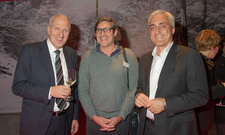 Pierin Vincenz, Raiffeisen Schweiz AG; Jean-Baptiste Felten, Felten + Cie.; Ronald Sauser, Leonardo & Co AG