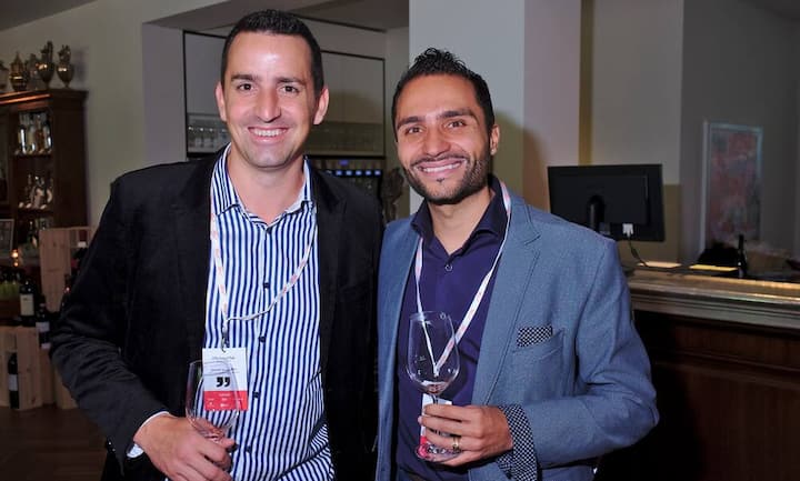 Sandro Santostefano, Regionalleiter Unternehmen, SWICA;
Antonio Quaresima, Agenturleiter, SWICA