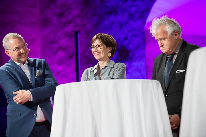 Wunschschloss 2019, im Schloss Thun, Patrick Rohr, Politbeirat, Regula Rytz, Hans StÃ¶ckli