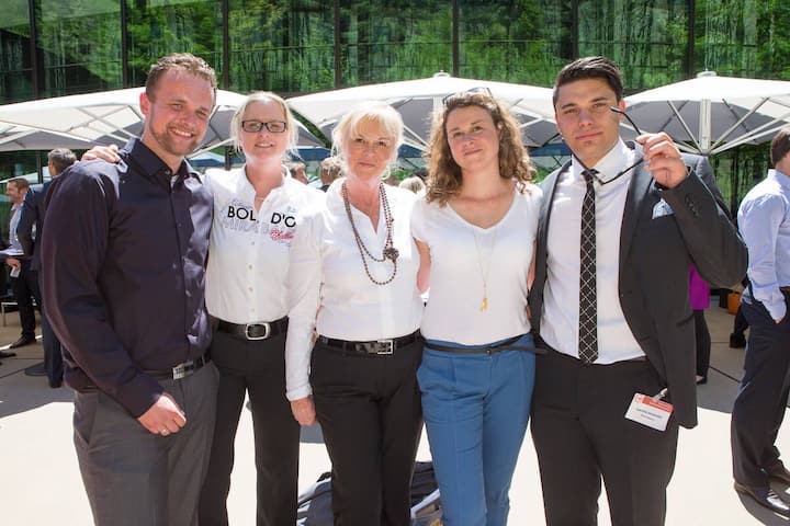 Robert Krybus, Swiss Report; Regina Richter, Swiss Report; Silvia Reichelt, Swiss Report; Cindy Reichelt, Swiss Report; Ioannis Imionidis, Swiss Report