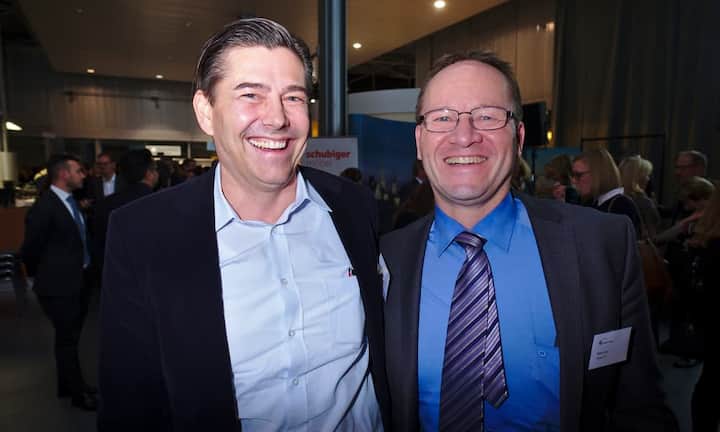 Marc Wallach, Saleslex AG;
Peter Janes, Abdagon AG