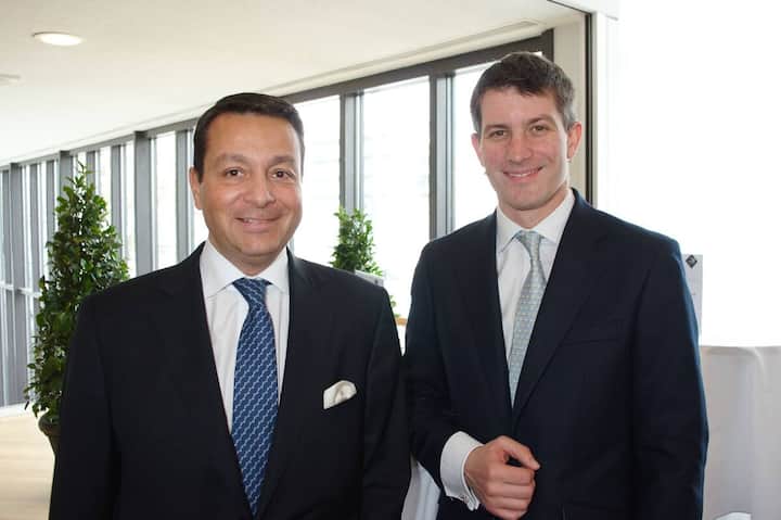 Konstantin Nikiteas, Head Northern Europe, Rothschild & Cie Gestion, Paris; Stephen Crocombe, Managing Director, BlackRock
