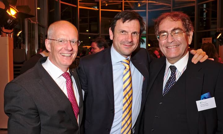 Gebi Küng, Organisationskomitee;
Christian Hauswirth, Departement Industrie & Grosshandel, Migros-Genossenschafts-Bund;
Michael E. Dreher, Stiftungsratspräsident, Auto Allianz