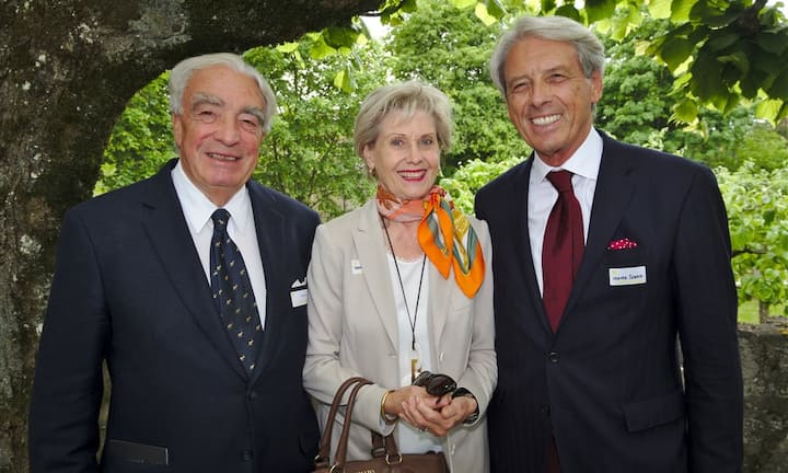 Morotz Suter, Unternehmer;
Christine Schmid;
Werner Schmid, VRP, Wild & Co. AG & Präsident Krebsliga beider Basel