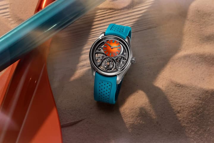 ... Pioneer Tourbillon Skeleton Spiced Aqua.