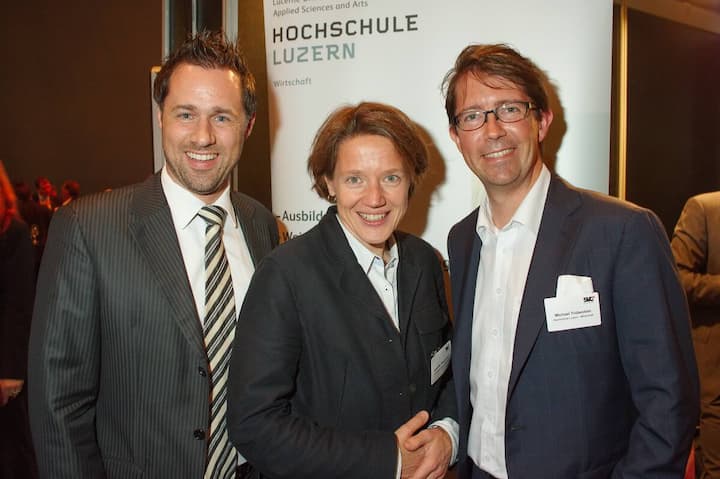 Adrian Gantenbein; Gabielle Wanzenried; Michael Trübestein; alle Hochschule Luzern