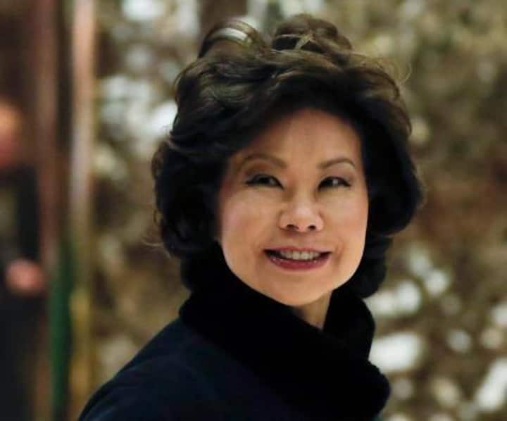 Elaine Chao - VerkehrsministerinElaine Chao leitet für Trump das Verkehrsministerium. Unter Ex-Präsident George W. Bush war sie als Arbeitsministerin die erste asiatischstämmige Frau in einem US-Kabinett. Chao ist die Frau des republikanischen Mehrheitsführers im Senat, Mitch McConnell.