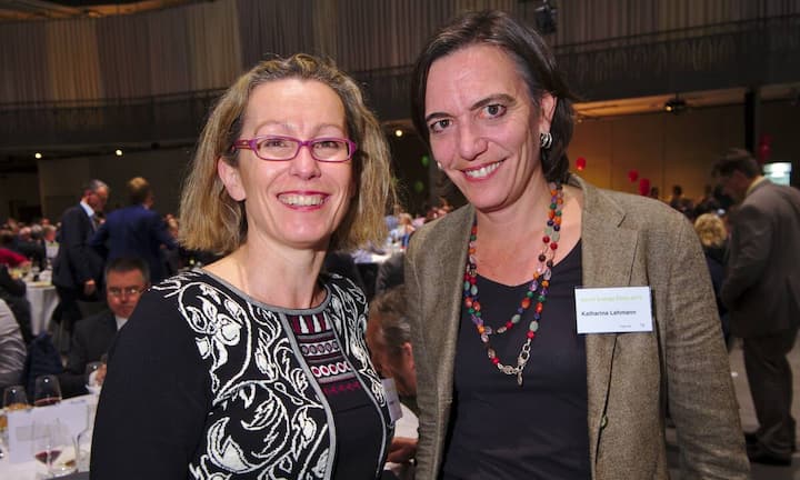 Giuseppina Togni, Präsidentin, SAFE, Agentur für Energieeffizienz;
Katharina Lehmann, President of the Board, Blumer-Lehmann