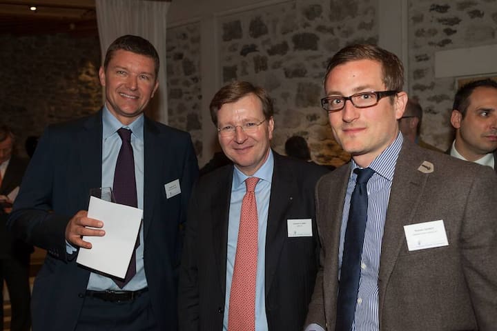 Angelo van Tol, member of the board of directors of STA, Diethelm Keller Holding Ltd; Leopold H. Hüffer, managing partner, Hüffer AG; Roman Gertsch, member of travel competence team, Diethelm Keller Holding Ltd.