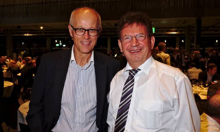 Peter Waser, mult. VR;
Siegfried Gerlach, Generaldirektor und Delegierter des Verwaltungsrates, Siemens Schweiz AG