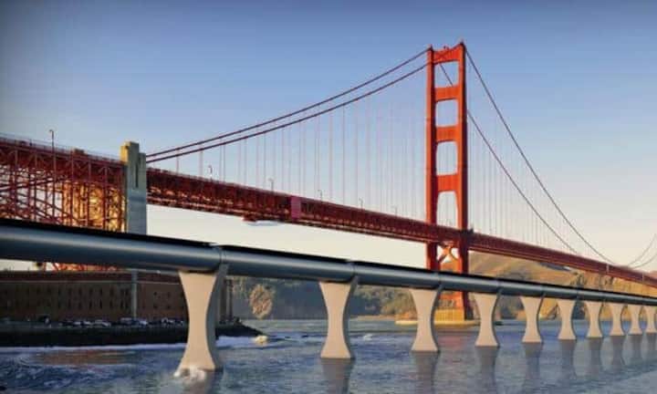 Das neue Zugsystem soll den Personennahverkehr revolutionieren. Die Strecke von San Francisco nach Los Angeles soll nur 35 Minuten dauern.