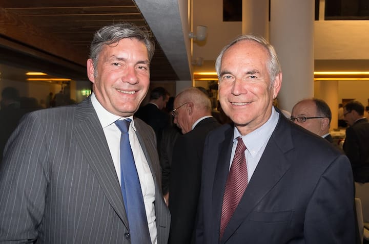 Martin C. Wittig, CEO Roland Berger Strategy Consultants; Ueli Forster, VR-Präsident Forster Rohner AG