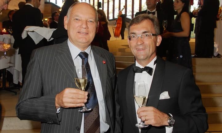 Rudolf Lieberherr, Morga AG; Roland Ledergerber, St. Galler Kantonalbank