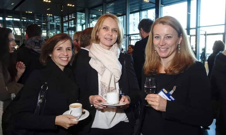 Tanja Hug, Marketing Manager, Geberit International AG;
Daniela Koch, Marketing Manager, Geberit International AG;
Susanne Wyss, Marketing Manager, Geberit International AG