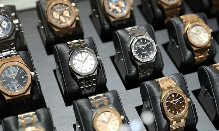 Audemars Piguet ist an der Messe ebenso vertreten...