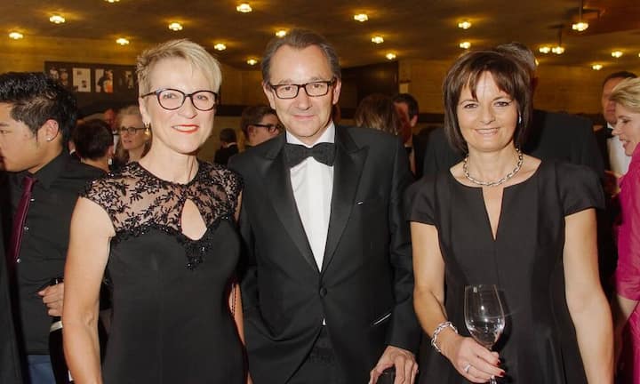 Rita Fuhrer, Regierungsrätin Kanton Zürich; Raymond Loretan, SRG-Präsident; Ruth Metzler-Arnold, alt Bundesrätin