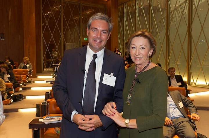 Zwei ehemalige Swissair-Kommunikatoren: Hans Klaus, KLAUS-METZLER-ECKMANN; Beatrice Tschanz, Kommunikationsberaterin