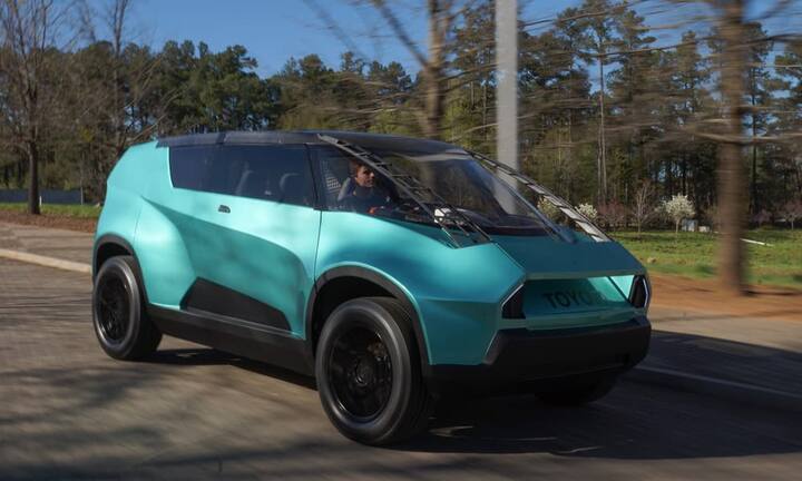 Toyota uBoxDer japanische Autobauer hat dieses Jahr einen kantigen Elektro-SUV präsentiert, der passenderweise «uBox» genannt wird. Der Wagen soll sich laut Toyota an junge Unternehmer richten, die im Auto genug Platz zum arbeiten haben wollen.