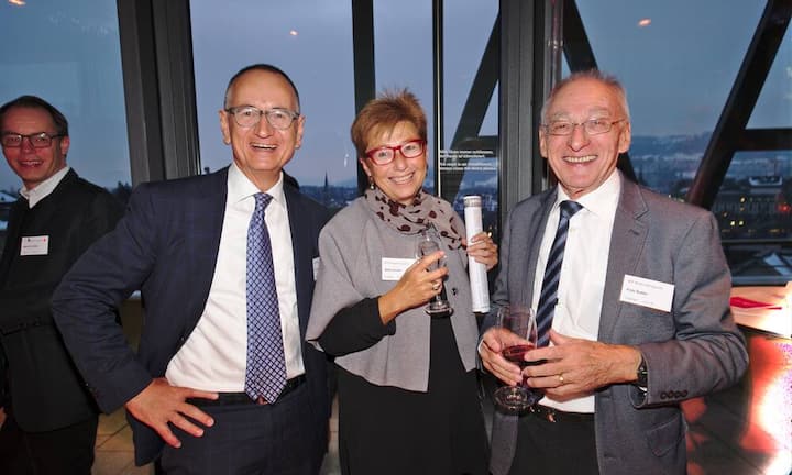Guido Schilling, Inhaber, schilling partners ag;
Betty Zucker, Inhaberin, Betty Zucker & Co.;
Fritz Sutter, Gründer, ICT Networkingparty