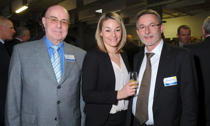 Urs Burkhalter, VRP, Ott Landmaschinen AG;
Karin Michel, Associate Director, UBS Switzerland AG;
Christoph Aerni, Vizedirektor, UBS Switzerland AG