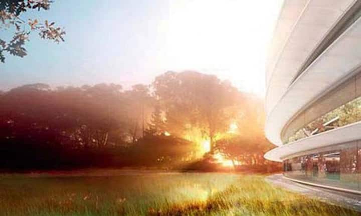 ... und doch zeitlos schön. Die Natur ist überall...Illustration: Foster + Partners