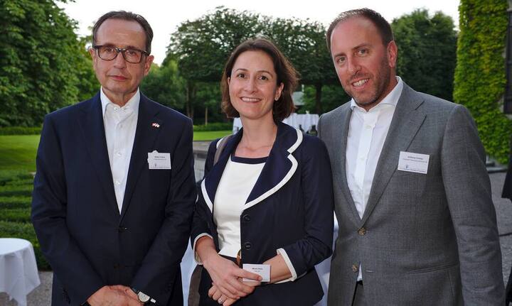 Walter H. Boss, Rechtsanwalt, Poledna Boss Kurer AG;
Mirela Stoia; PWC AG;
Anthony Corbaz, Cognizant Technology Solutions AG
Bilder: Markus Senn