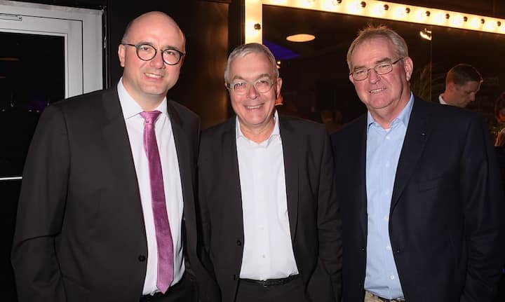 Michael Müller, CEO Schweiz, Basler Versicherungen;
Christoph Brutschin, Regierungsrat Basel-Stadt;
Christoph Mäder, Mitglied der Konzernleitung, Syngenta