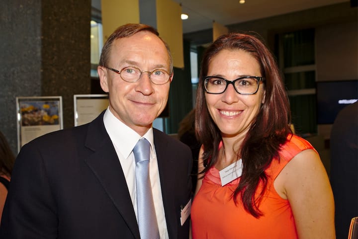 Pietro Simmen, b-public AG;
Tanja Chicherio, Bellevue Asset Management AG