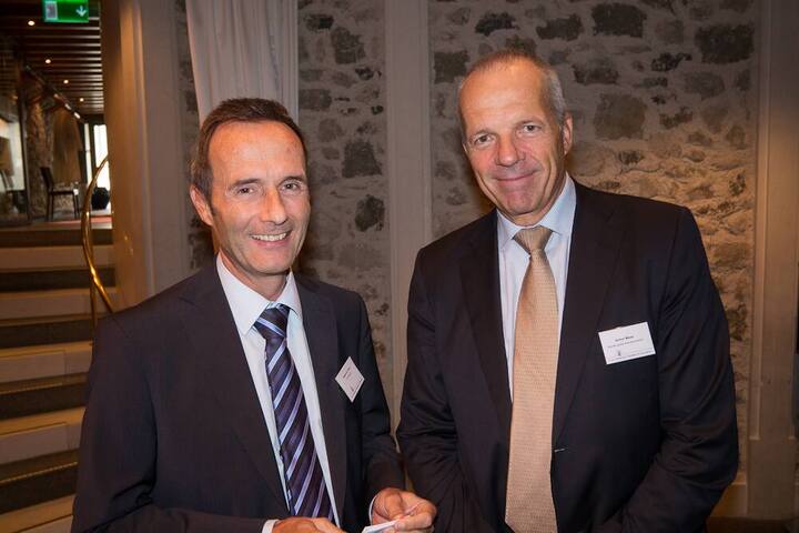 Robert N. Suter, Chairman of the Group Executive Board, Conzzeta AG; Armin Meier, Managing Director, Boyden Global Executive Search