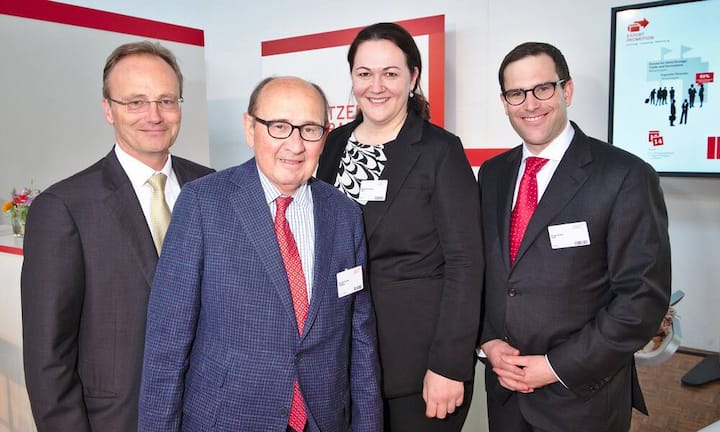 Markus Neuhaus, VRP Schweiz, PwC;
Beat M. Fenner, Vorsitzender, Leitender Ausschuss Diakoniewerke Neumünster;
Blazencka Kovacs-Vujevic, Senior Manager Assurance, PwC;
Roger Kunz, Partner, PwC