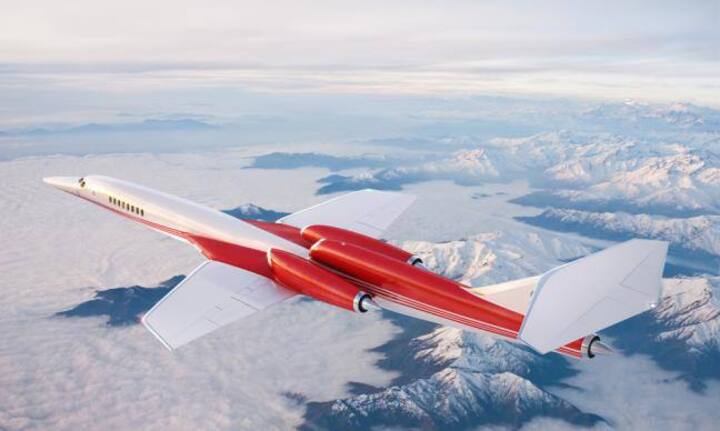 So sieht der Überschall-Jet von Aerion aus: Die Pläne von Aerion und Airbus für einen Überschall-Jet für Geschäftsreisende nehmen konkretere Formen an.