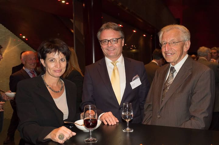 Bundesrätin Doris Leuthard; Stefan Roth, Stadtpräsident Luzern; Franz Wicki, alt Ständerat