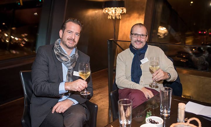 (v.l.) André Laubach, Bader Immobilien AG - Roland Stadelmann, Andermatt Swiss Alps AG