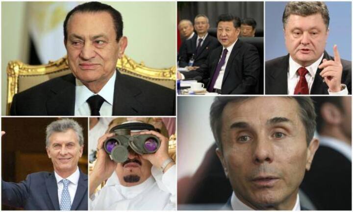 Von den Präsidenten von Syrien und Argentinien bis zum Premierminister von Island: Die Panama Papers zeigen, wie hunderte Politiker in das Offshore-Geschäft in Panama verwickelt sind. Diese Mächtigen tauchen in den Unterlagen auf: