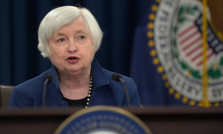 So viel verdienen die Notenbank-Chefs:US-Notenbank-Chefin Janet Yellen bringt es umgerechnet auf 200'000 Franken.