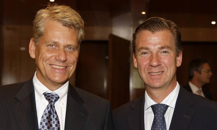 v.l.n.r. Harry Hohmeister; CEO Swiss International Air Lines AG, Helge Rühl; Vereinigung Schweizerischer Unternehmen in Deutschland - VSUD Geschäftsführer