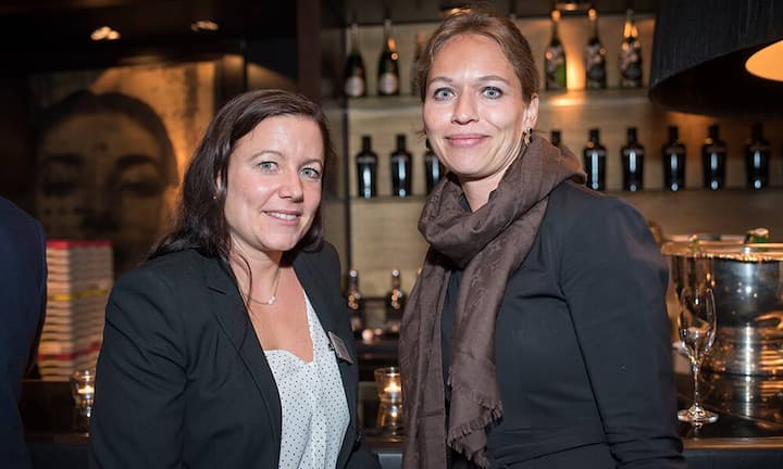 (v.l.) Béatrice Schaeppi, Schaeppi Grundstücke Verwaltungen AG - Claudia Schenk, Schaeppi Grundstücke Verwaltungen AG