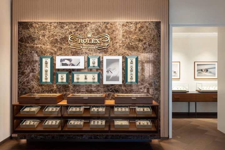 Rolex Certified Pre-Owned Lounge in seiner Flagship-Boutique in ZÃ¼rich
