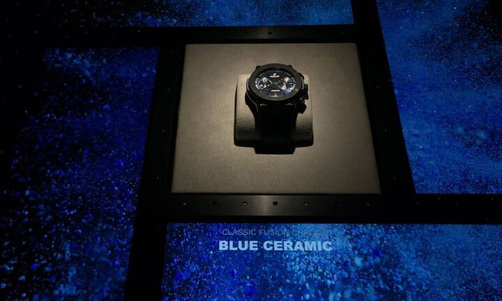 Die neue Hublot Ceramic ist ebenfalls ausgestellt.