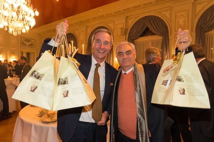 Daniel Küng, CEO, SGE; Michele Parini