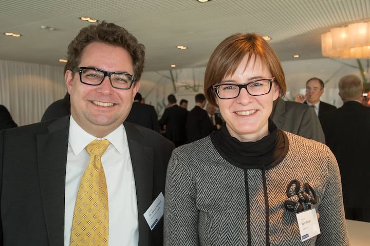 Simon Schlauri, Rechtsanwalt, Ronzani Schlauri Anwälte; Karin Stöckli, Liaison Officer Public Affairs, Swisscom AG