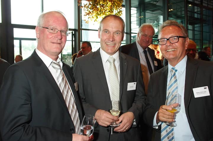 Manfred Iten, Gemeindepräsident, Sarnen; Urs Küchler, Kantonsratspräsident 2013/14, Kanton Obwalden; Walter-Peter Ludin, Anwaltskanzlei Seidenhof