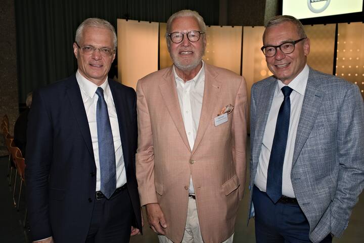 Thomas Minder, Ständerat; Peter Ottiger, Advertics Branding & Coaching; Ruedi Noser, Ständerat, FDP