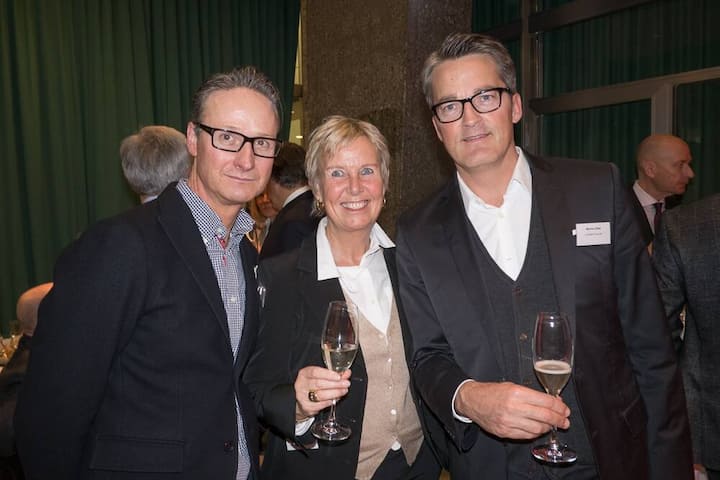 Olivier Berger, Bank Julius Bär; Charlotte Vollmuth, La Prairie Group AG; Werner Dirks, La Prairie Group AG