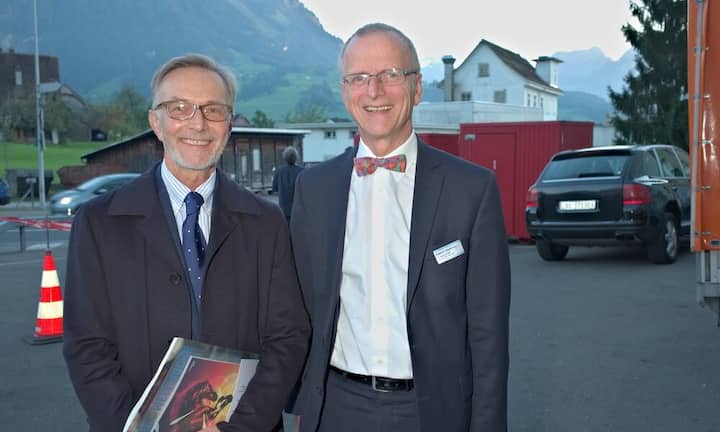 Hans-Rudolf Imbach, Inhaber, Imbach + Cie AG;
Dietrich Pestalozzi, VRP Dietrich Pestalozzi Holding AG & Vorstand VPAG