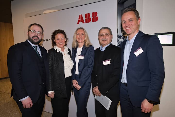 Hauptsponsor ABB:Theodor Swedjemark, ABB;Catharina von Proschek, ABB;Jenny Bjoerkman, ABB;Bazmi Husain, ABB;Andreas Wenzel, ABB