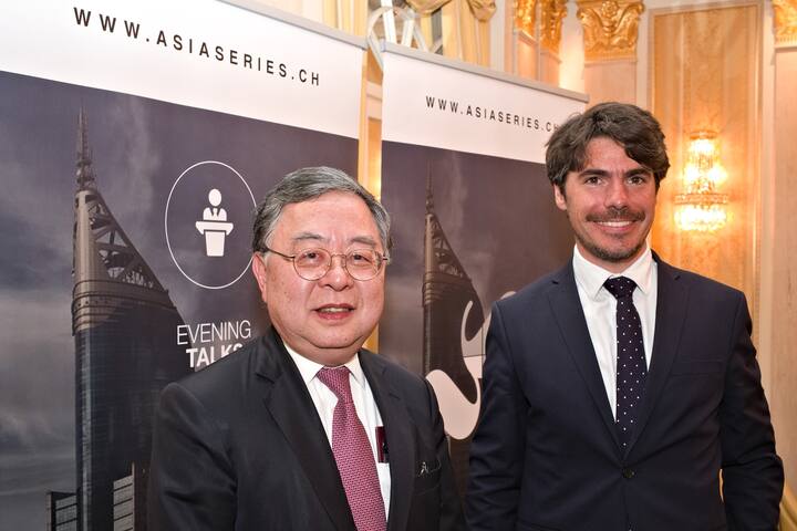 Ronnie Chan, Chairman, Hang Lung Property Group; Callam Fletcher, Founder & Executive Director, Asia Leaders Series